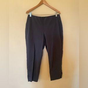 Eileen Fisher Charcoal Slouch Ankle Pant